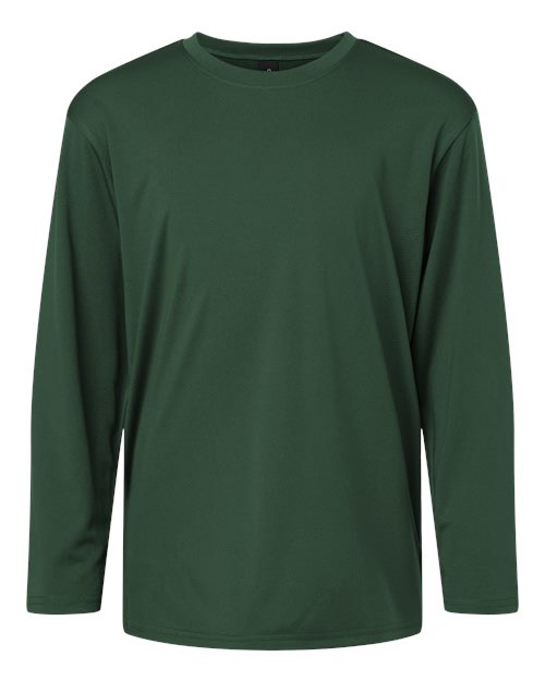 Youth Pro-Lock Performance Long Sleeve T-Shirt - Forest Green
