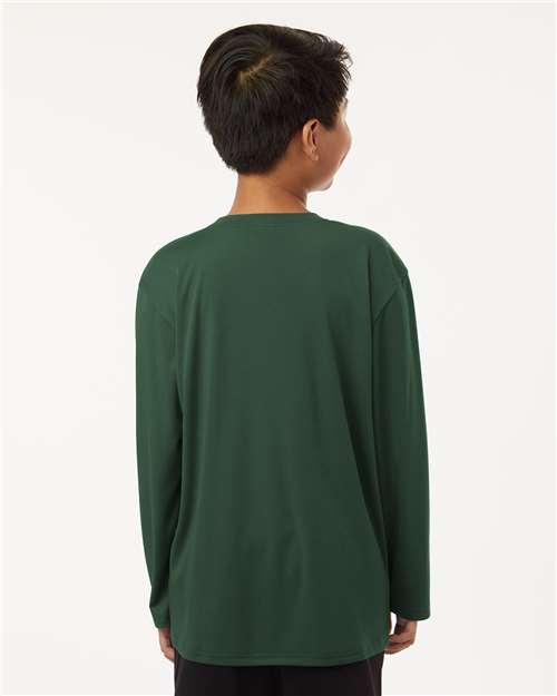 Youth Pro-Lock Performance Long Sleeve T-Shirt - Forest Green