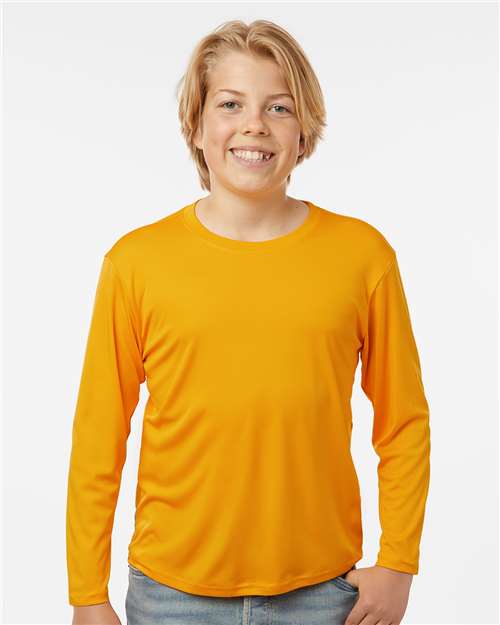 Youth Pro-Lock Performance Long Sleeve T-Shirt - Gold