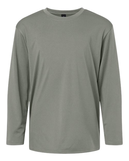 Youth Pro-Lock Performance Long Sleeve T-Shirt - Greystone