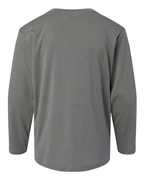 Youth Pro-Lock Performance Long Sleeve T-Shirt - Heather Granite