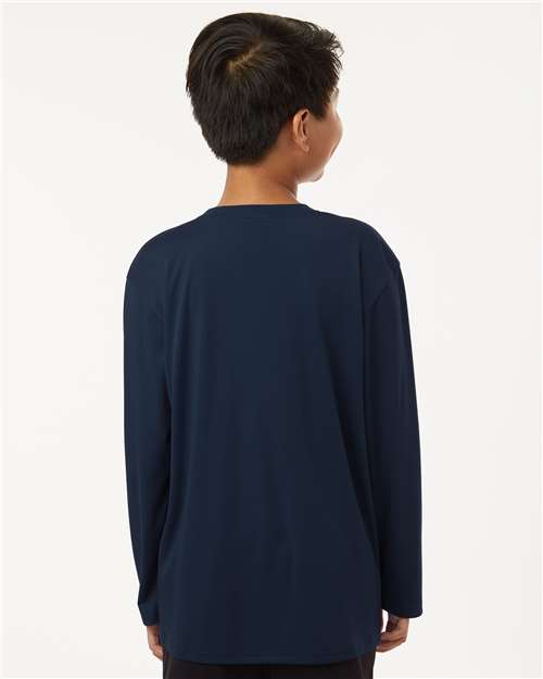 Youth Pro-Lock Performance Long Sleeve T-Shirt - Navy