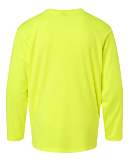 Youth Pro-Lock Performance Long Sleeve T-Shirt - Neon Yellow