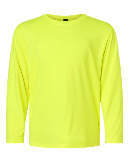 Youth Pro-Lock Performance Long Sleeve T-Shirt - Neon Yellow