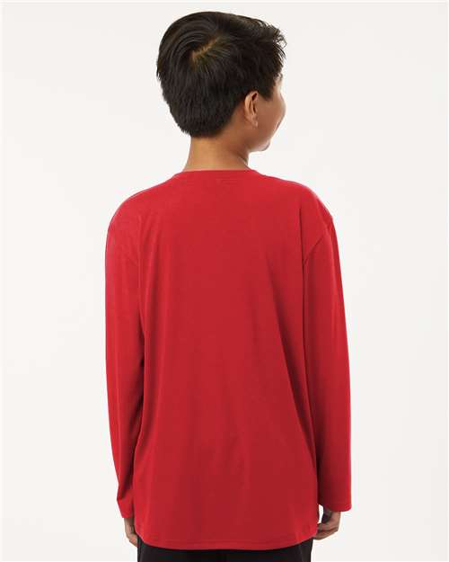 Youth Pro-Lock Performance Long Sleeve T-Shirt - Red