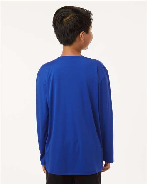 Youth Pro-Lock Performance Long Sleeve T-Shirt - Royal