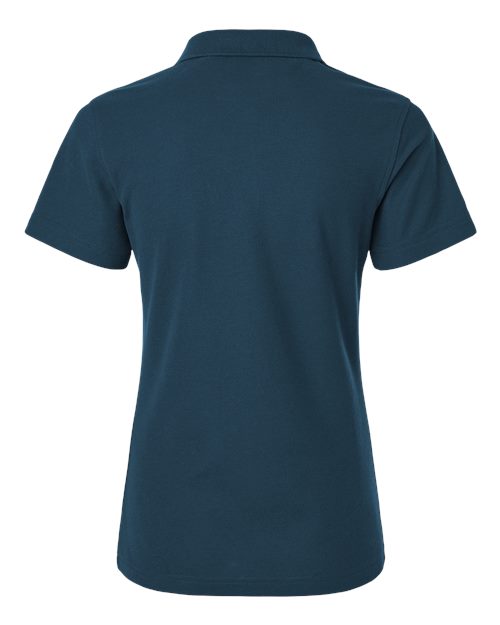 Women's Pique Polo - Atlantic Blue