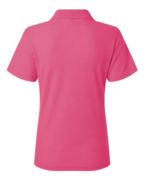 Women's Pique Polo - Bright Pink