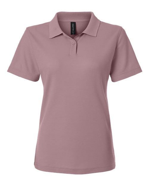 Women's Pique Polo - Deep Lavender