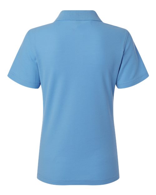 Women's Pique Polo - Carolina Blue