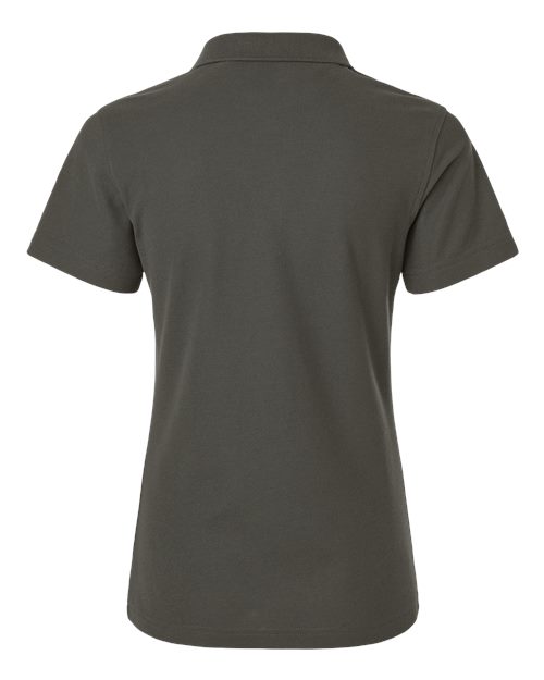 Women's Pique Polo - Charcoal