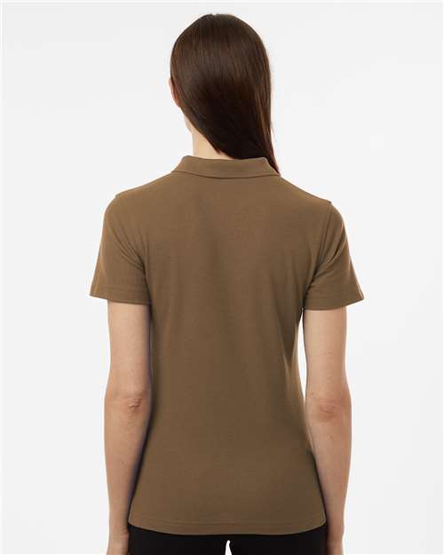 Women's Pique Polo - Cigar