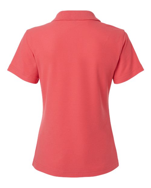 Women's Pique Polo - Coral