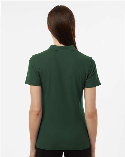 Women's Pique Polo - Forest Green
