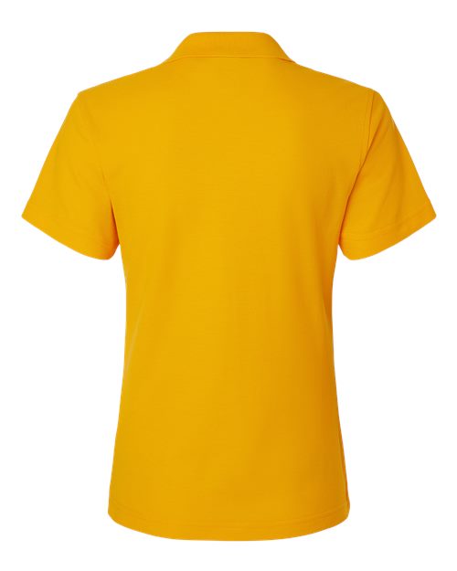 Women's Pique Polo - Gold