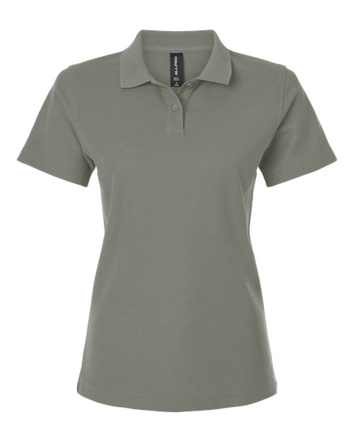 Women's Pique Polo - Greystone