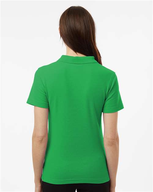 Women's Pique Polo - Kelly Green