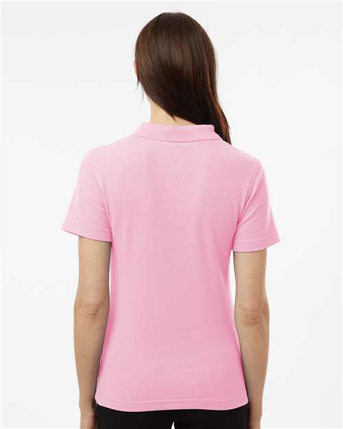 Women's Pique Polo - Light Pink