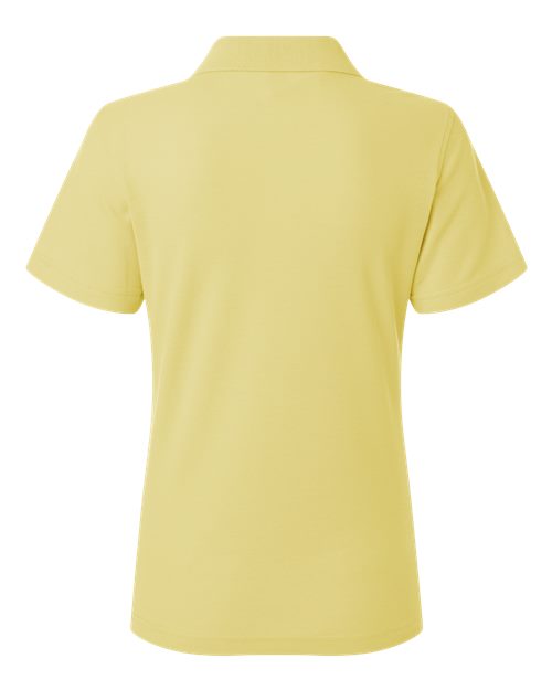 Women's Pique Polo - Light Yellow