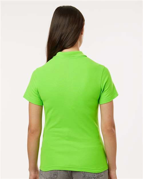 Women's Pique Polo - Lime