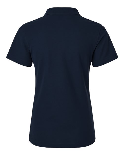 Women's Pique Polo - Navy