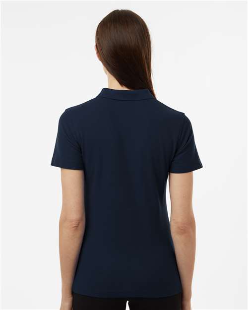 Women's Pique Polo - Navy