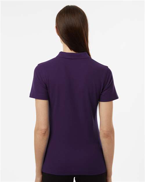 Women's Pique Polo - Purple