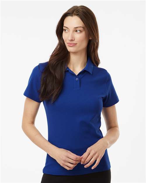 Women's Pique Polo - Royal