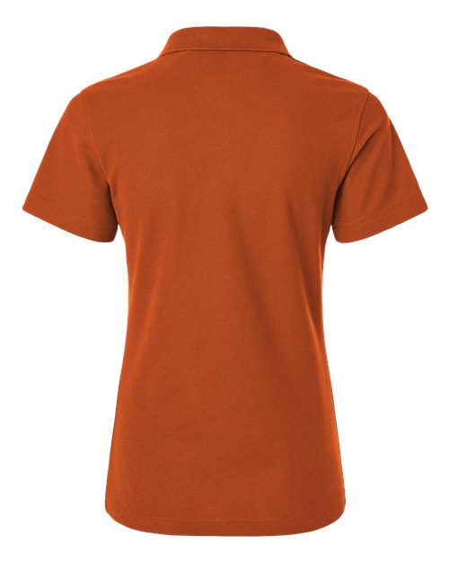 Women's Pique Polo - Rust