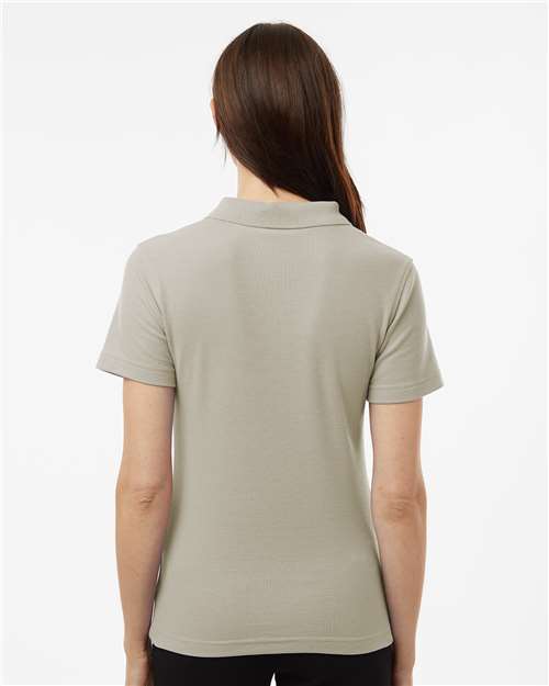 Women's Pique Polo - Sand
