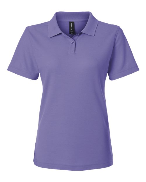Women's Pique Polo - Violet