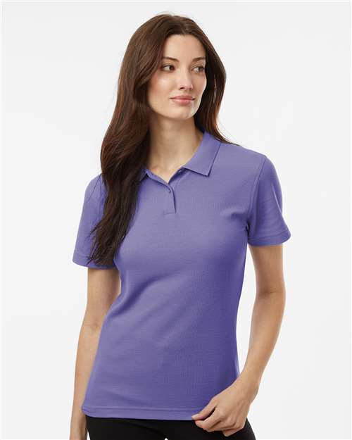 Women's Pique Polo - Violet