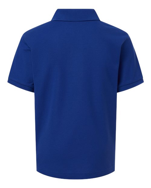 Youth Pique Polo - Royal