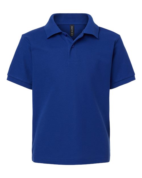 Youth Pique Polo - Royal