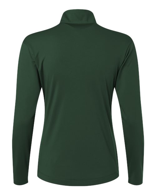 Women's Pro-Lock Performance Quarter-Zip Pullover - Forest Green