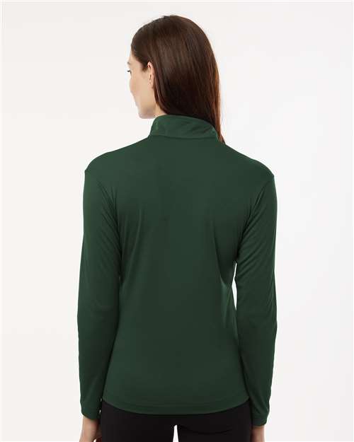 Women's Pro-Lock Performance Quarter-Zip Pullover - Forest Green