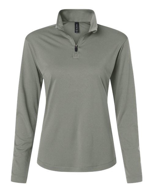 Women's Pro-Lock Performance Quarter-Zip Pullover - Greystone