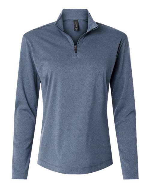 Women's Pro-Lock Performance Quarter-Zip Pullover - Heather Navy