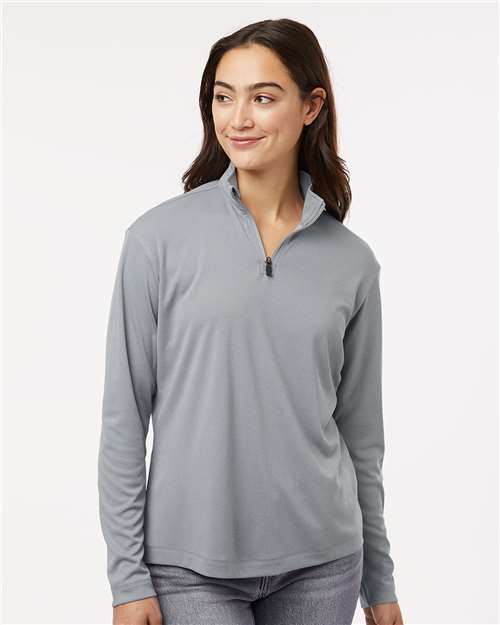 Women's Pro-Lock Performance Quarter-Zip Pullover - Heather Steel