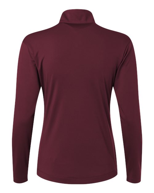 Women's Pro-Lock Performance Quarter-Zip Pullover - Maroon