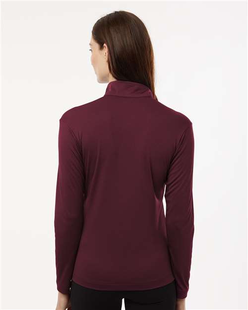 Women's Pro-Lock Performance Quarter-Zip Pullover - Maroon