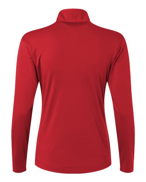 Women's Pro-Lock Performance Quarter-Zip Pullover - Red