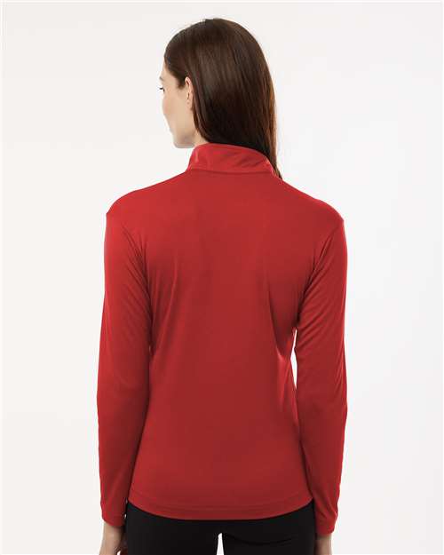 Women's Pro-Lock Performance Quarter-Zip Pullover - Red