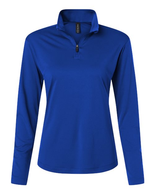 Women's Pro-Lock Performance Quarter-Zip Pullover - Royal