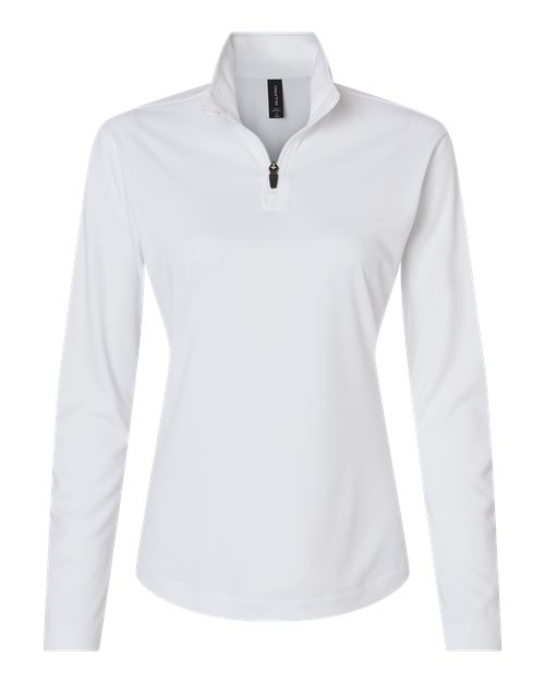 Women's Pro-Lock Performance Quarter-Zip Pullover - White