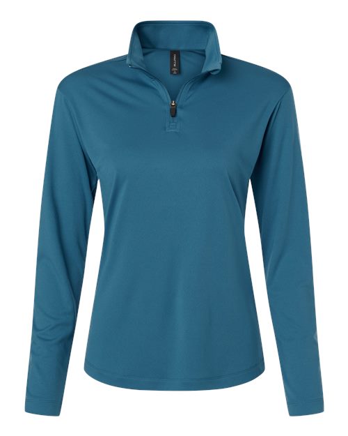 Women's Pro-Lock Performance Quarter-Zip Pullover - Pacific Blue