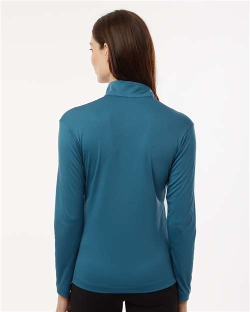 Women's Pro-Lock Performance Quarter-Zip Pullover - Pacific Blue
