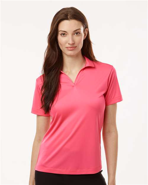 Women's Pro-Lock Performance Polo - Bright Pink