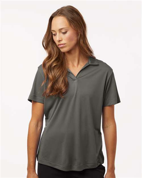Women's Pro-Lock Performance Polo - Charcoal