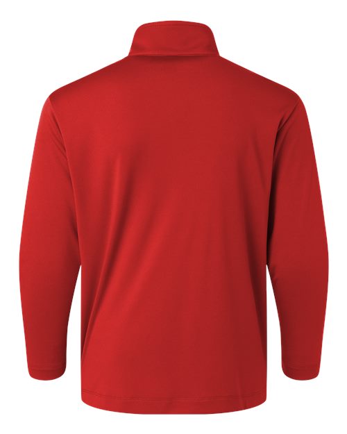 Youth Pro-Lock Performance Quarter-Zip Pullover - Red